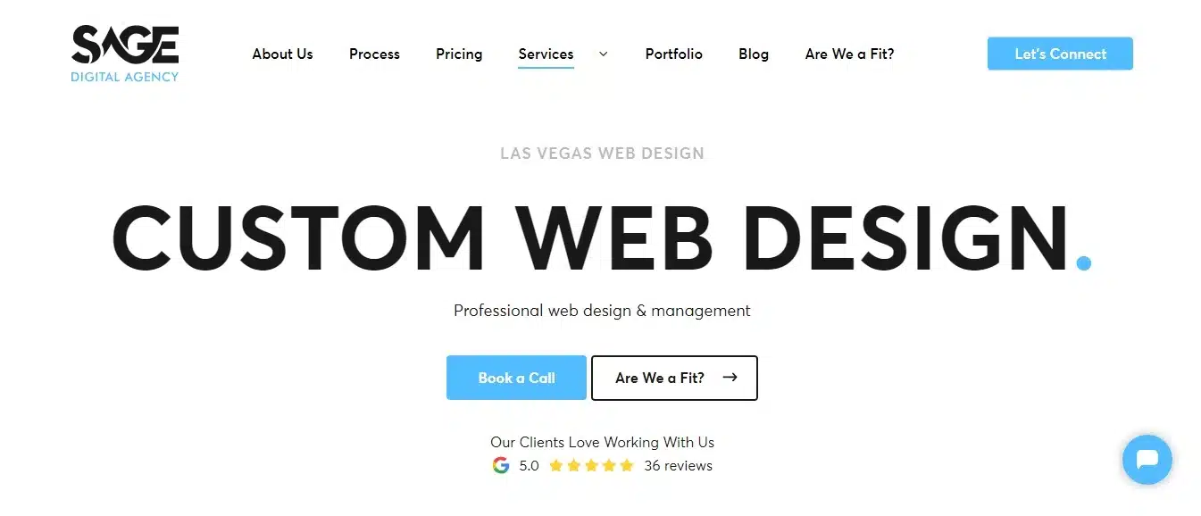 font types for landing page