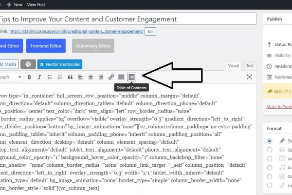 toc plugin in wordpress