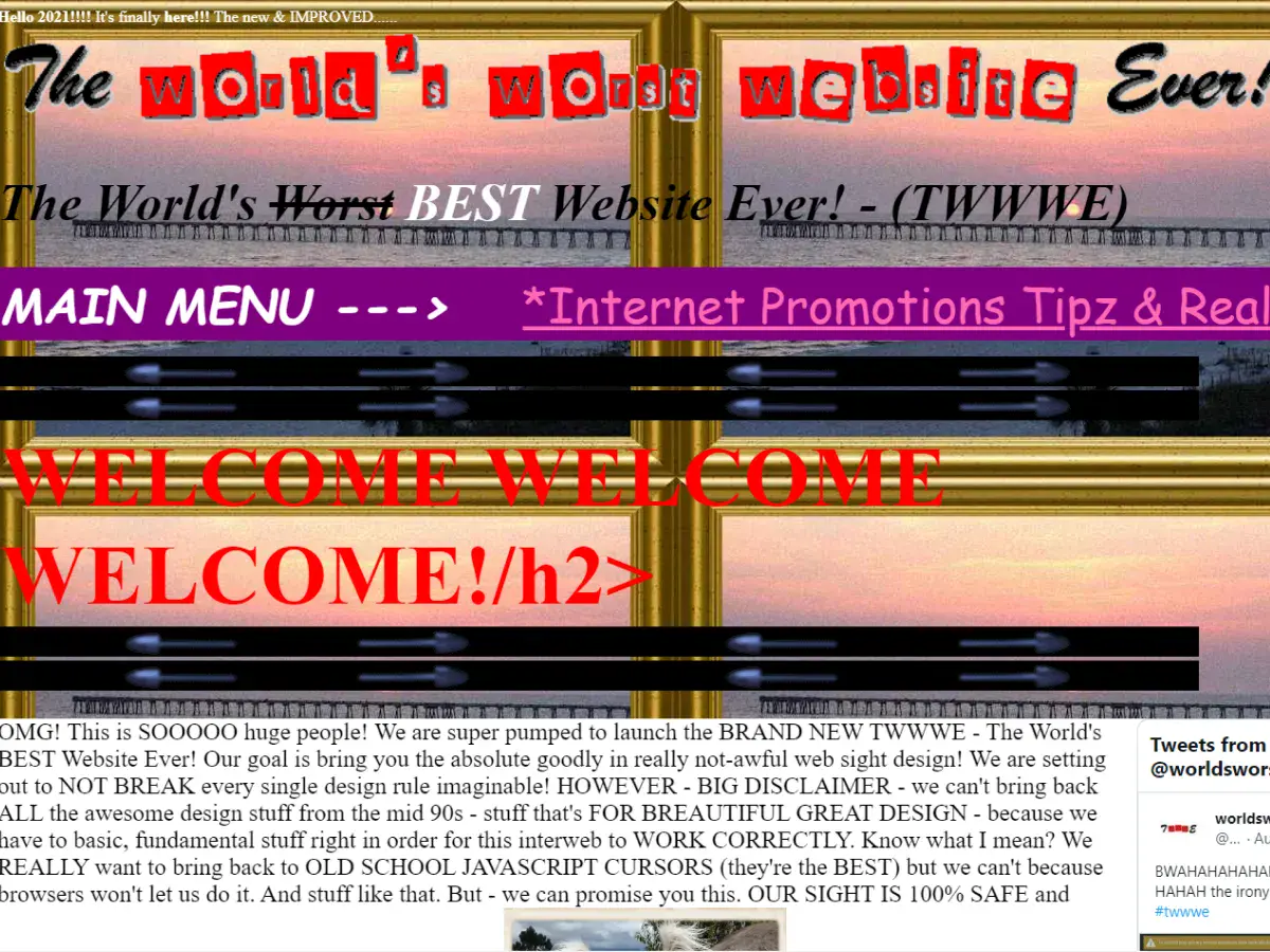 Bad Websites