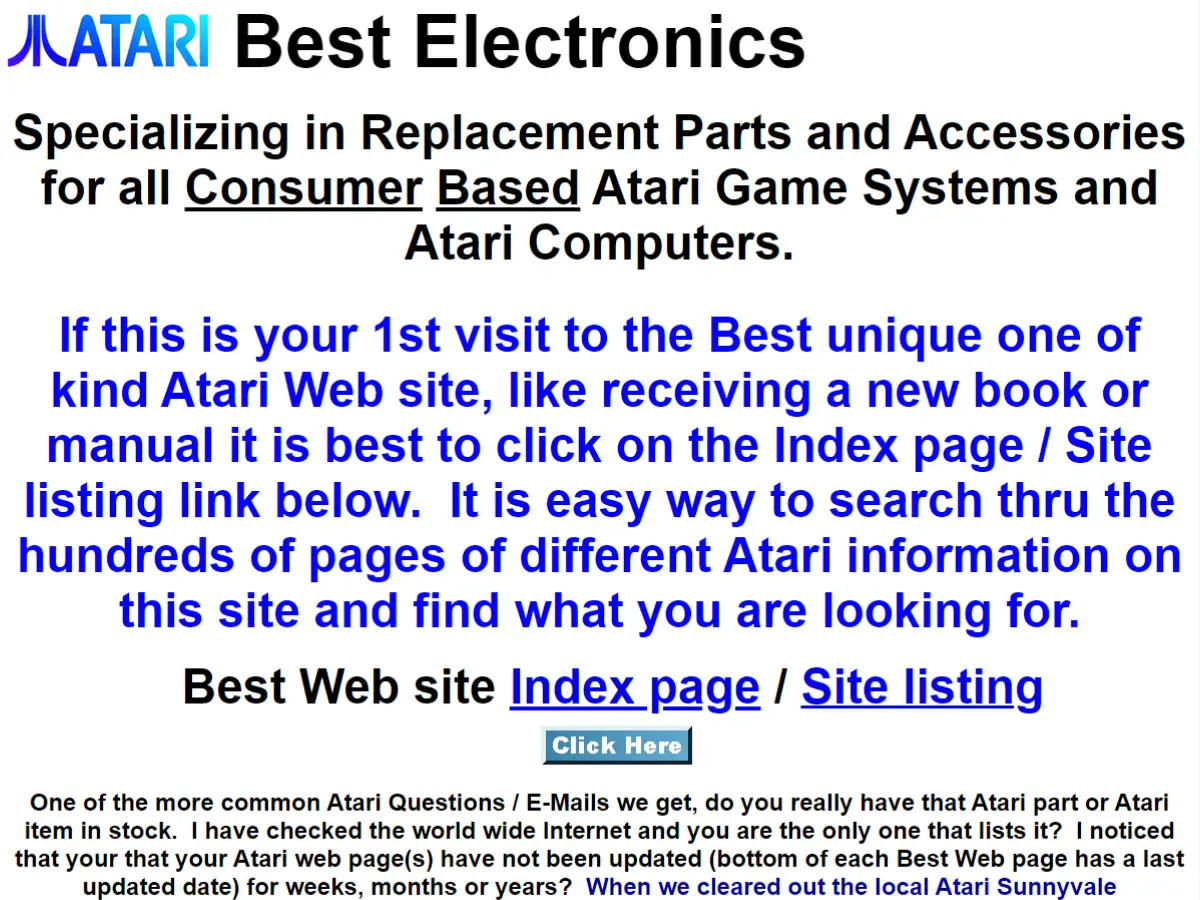 Bad Websites