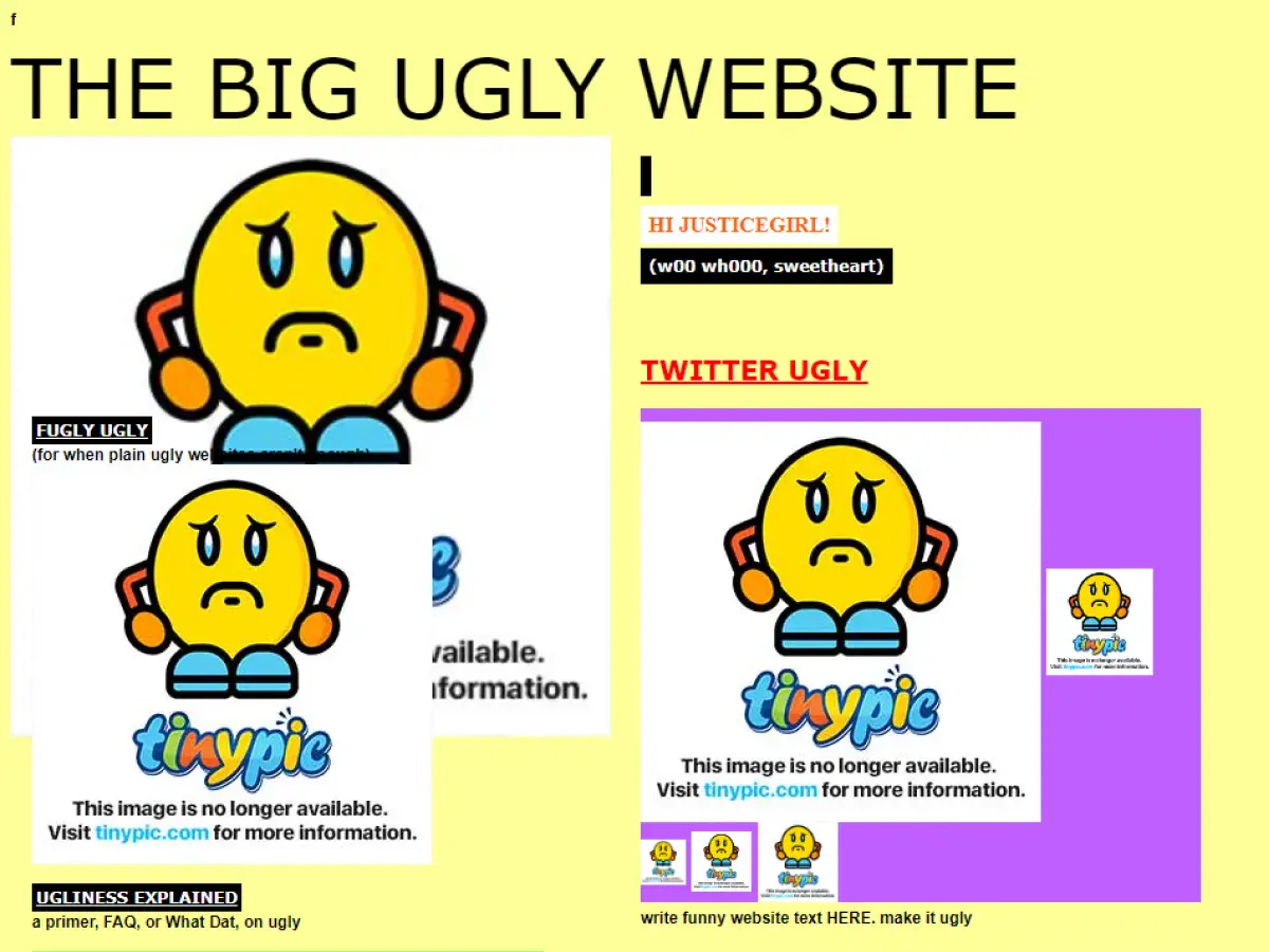 Bad Websites