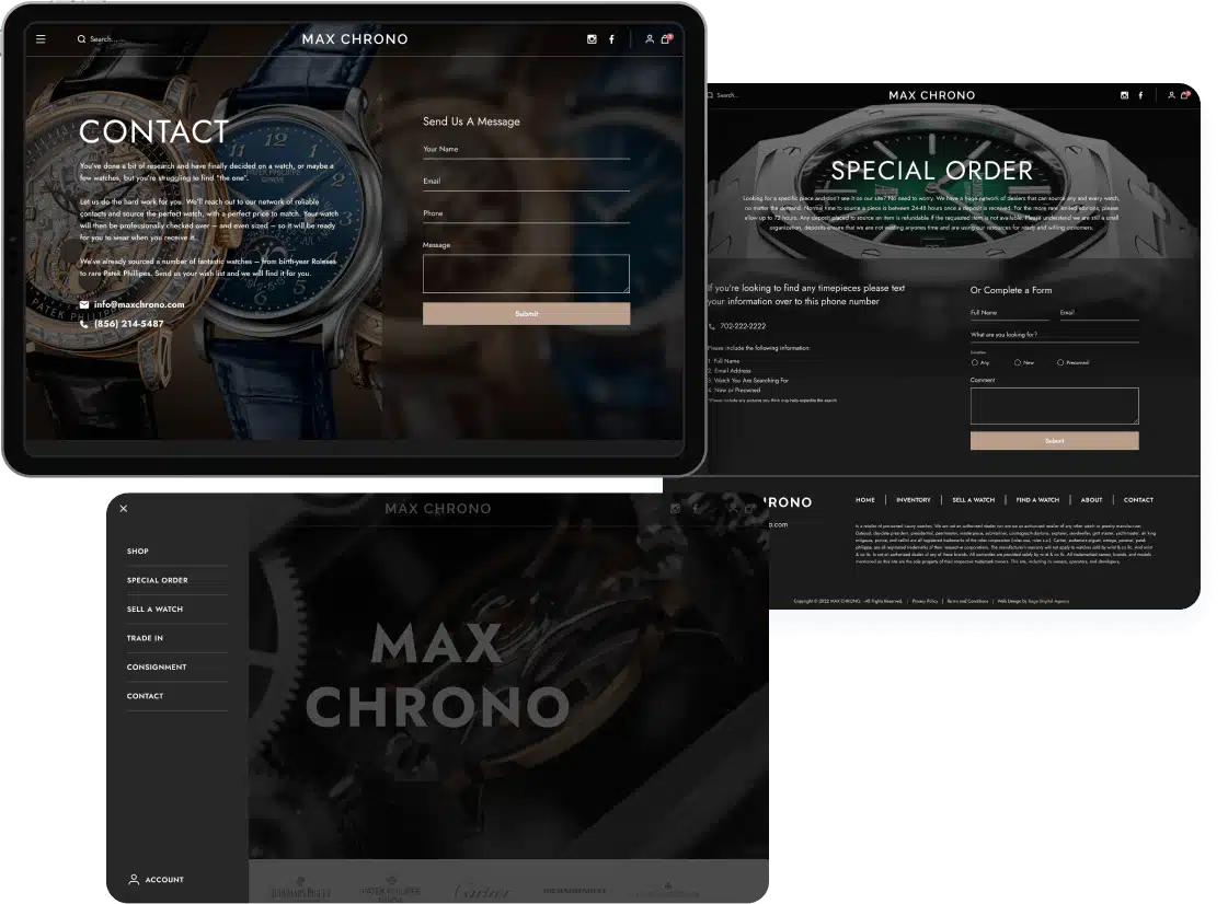 max chrono contact image