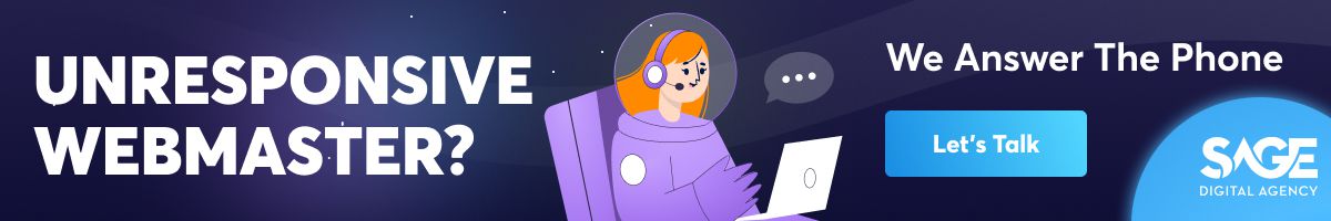 unresponsive webmaster? We answer the phone