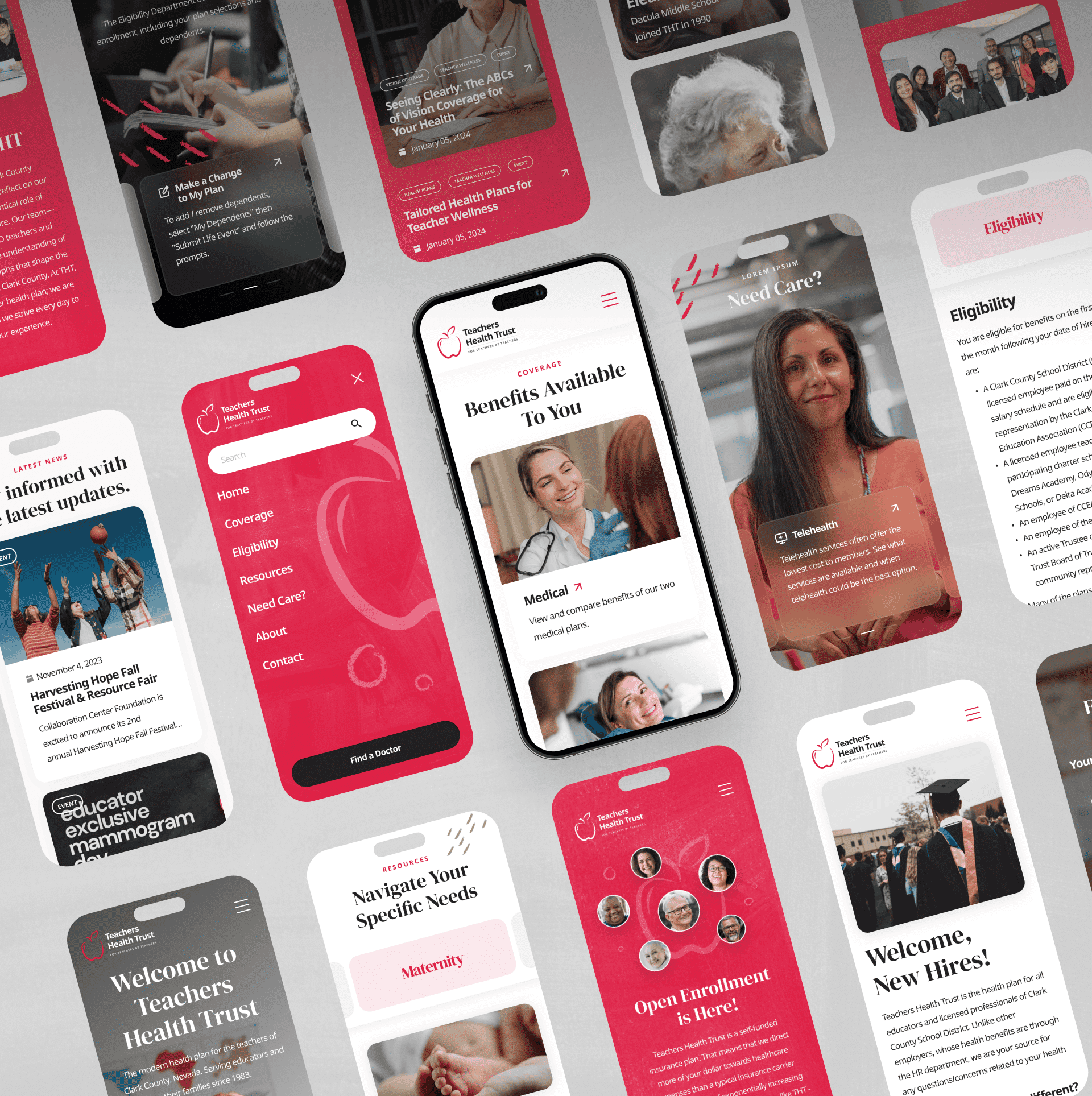 Mobile Design THT Health